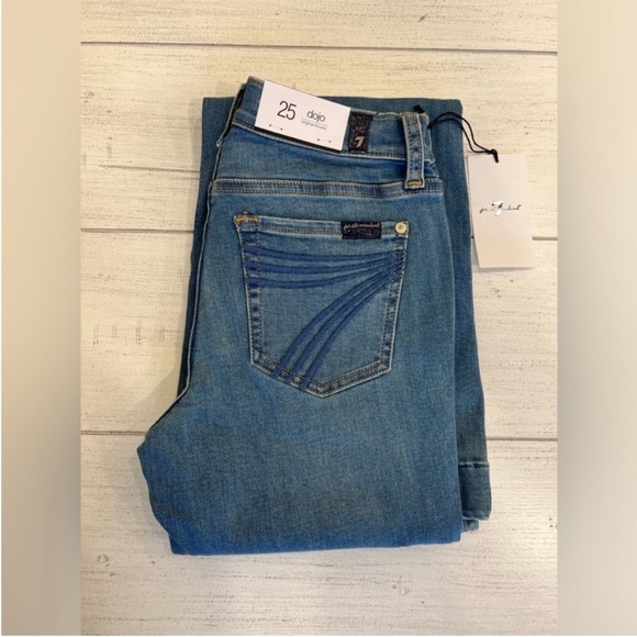 For All Mankind Dojo Original Jeans Trouser NWT Size 25 7FAMK